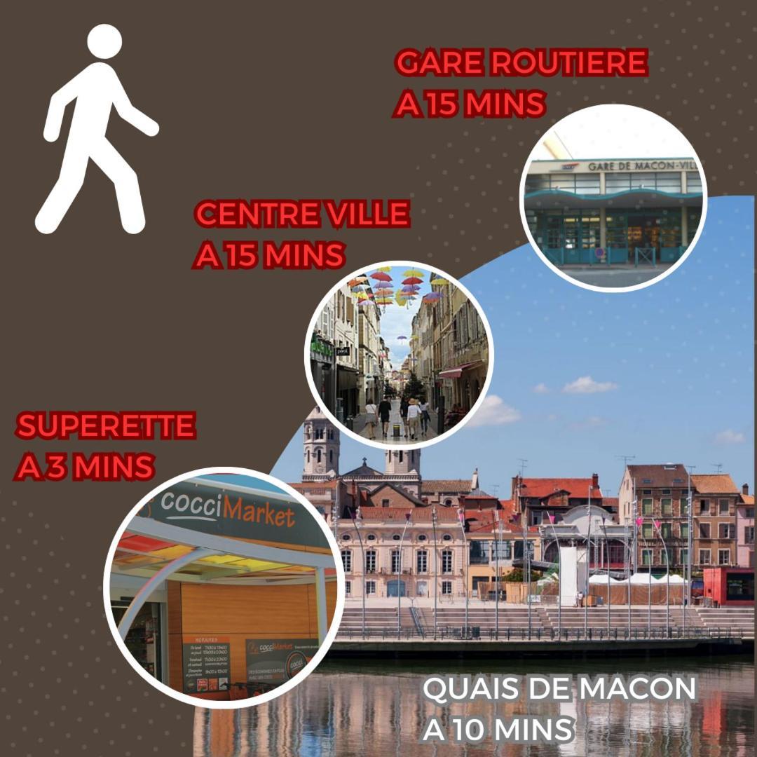 דירות Saint-Laurent-sur-Saone Le Contemporain מראה חיצוני תמונה